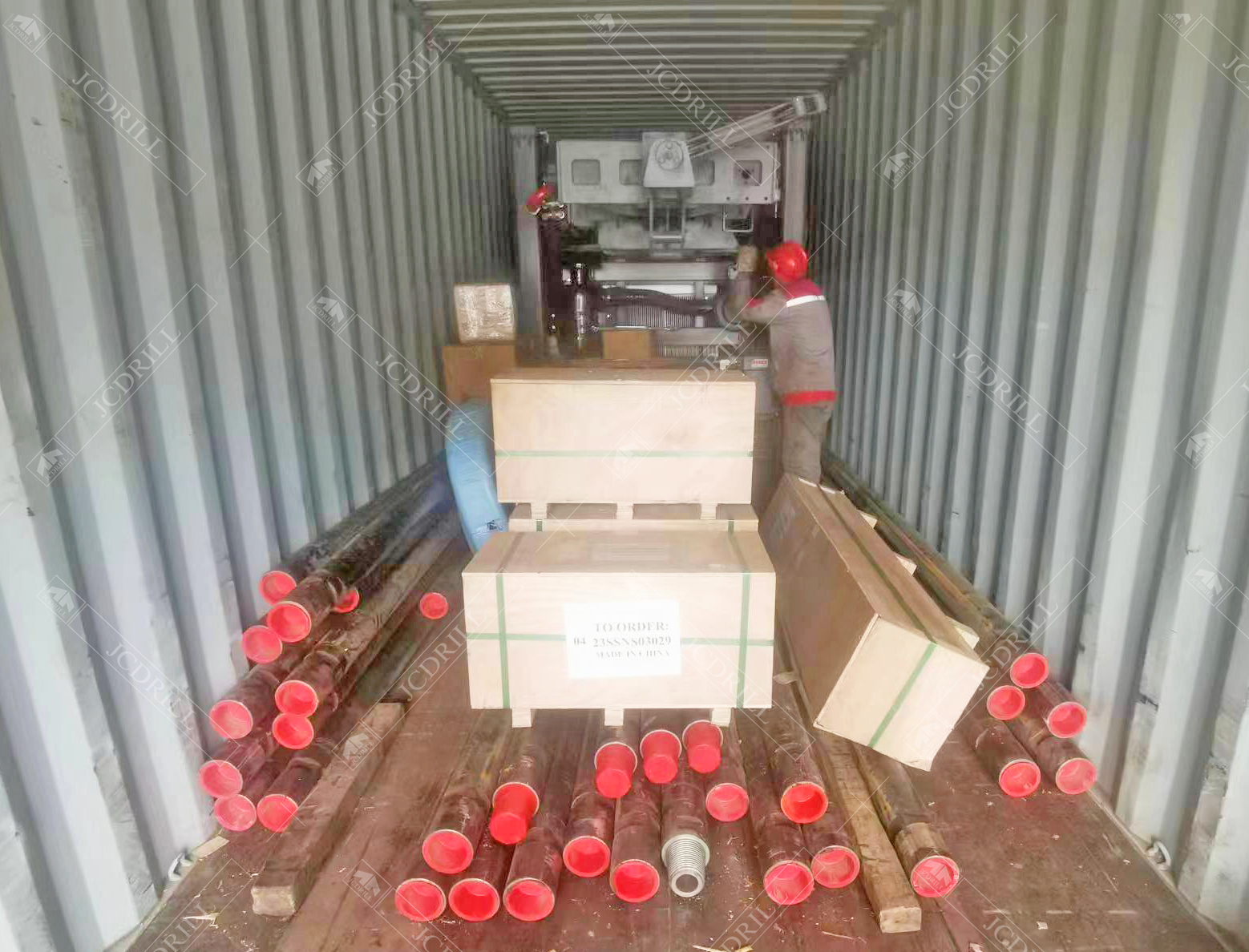 CWD400T水井钻机出口非洲市场