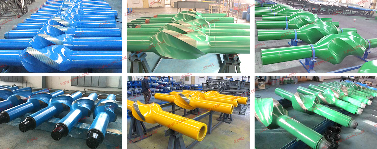 整体螺旋叶片稳定器，钻井稳定器