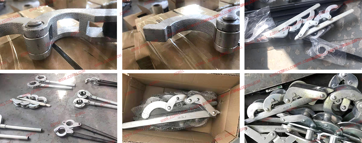 金刚石管钳用于拧紧或松开管件