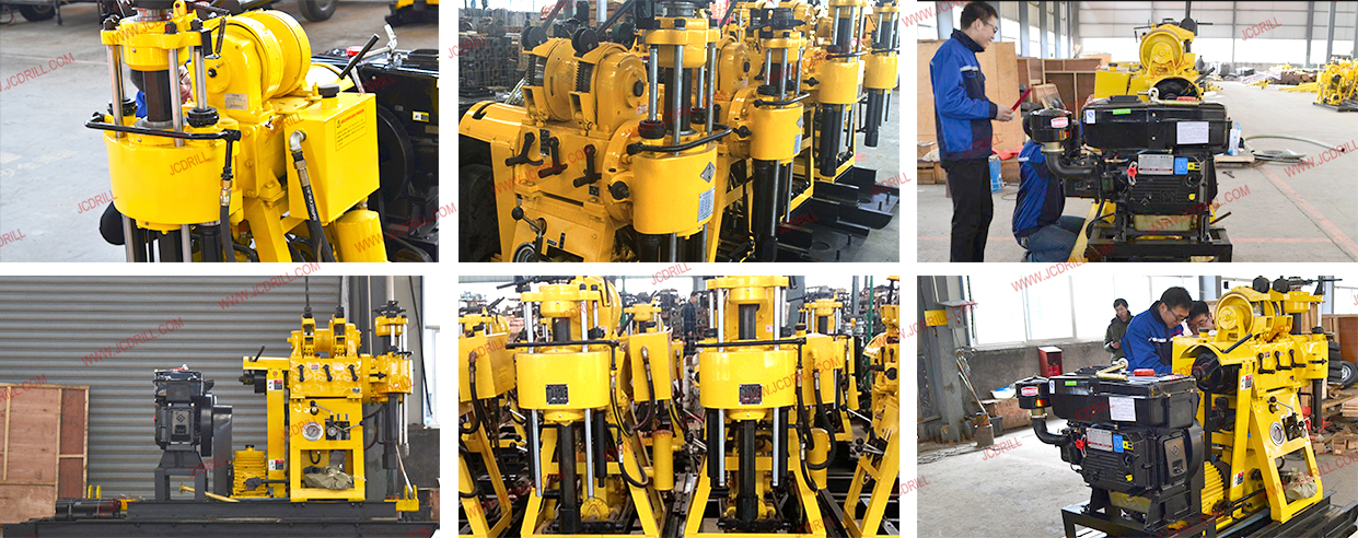 JXY180 Trailer Borehole Core Drilling Machine for Sale