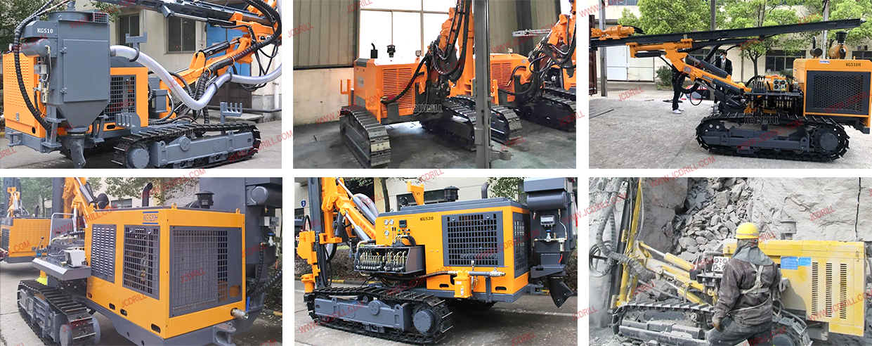 KG420 硬岩液压潜孔爆破钻机