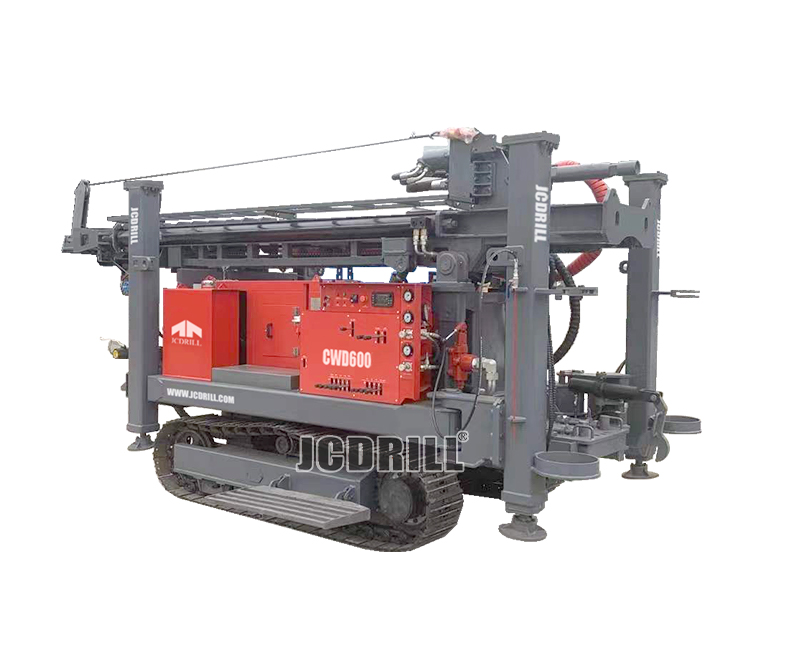 600米液压履带式水井钻机