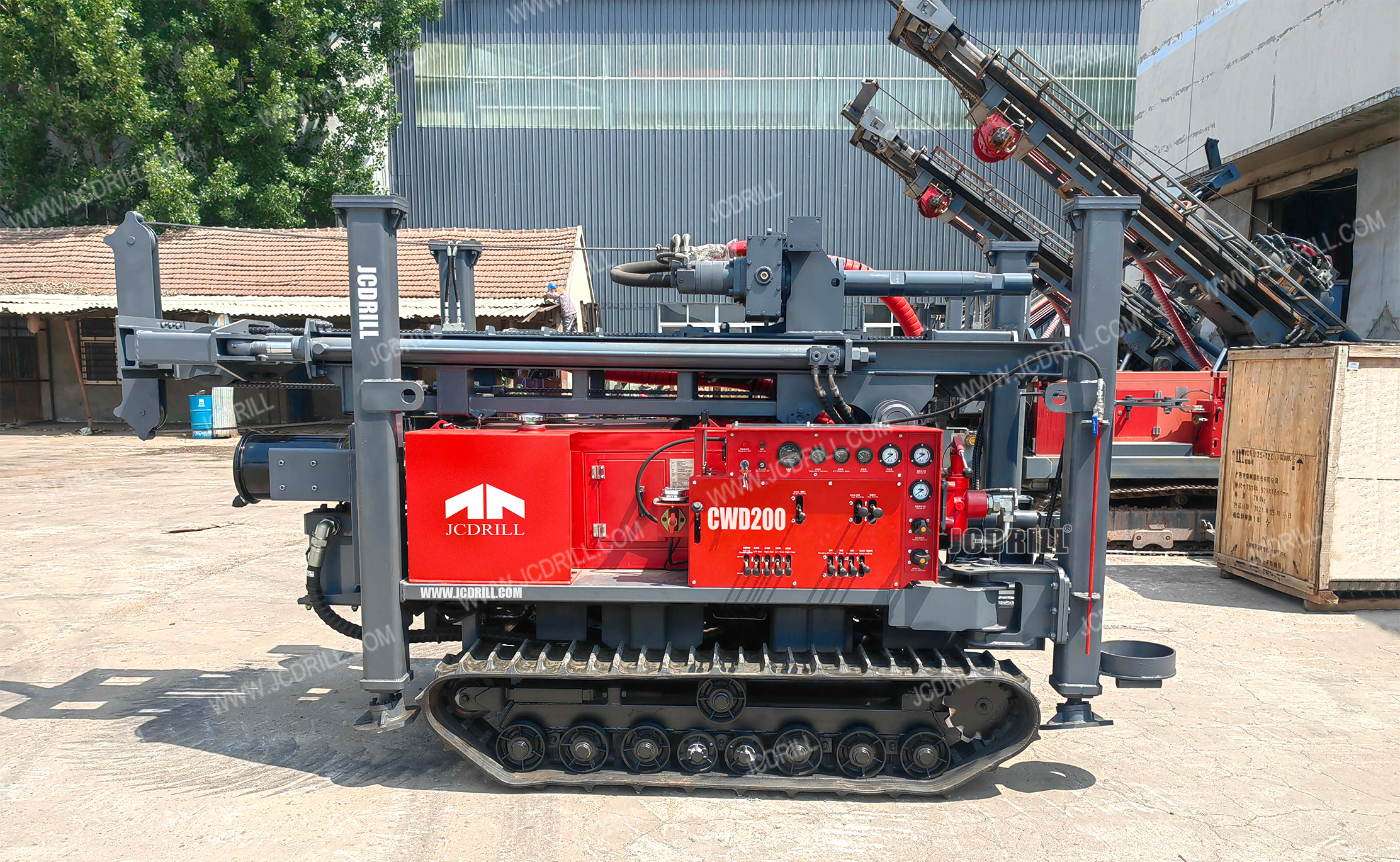 JCDRILL 履带式水井钻机：技术概述