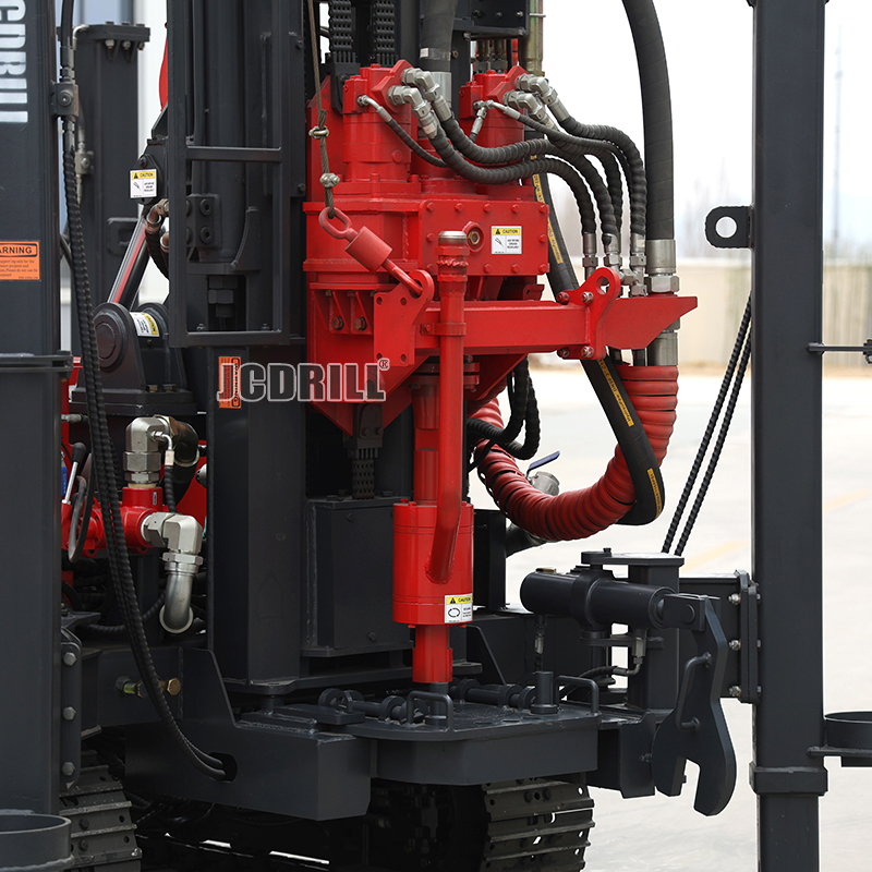 CWD400T multi-function water well drilling rig completed and will soon be shipped