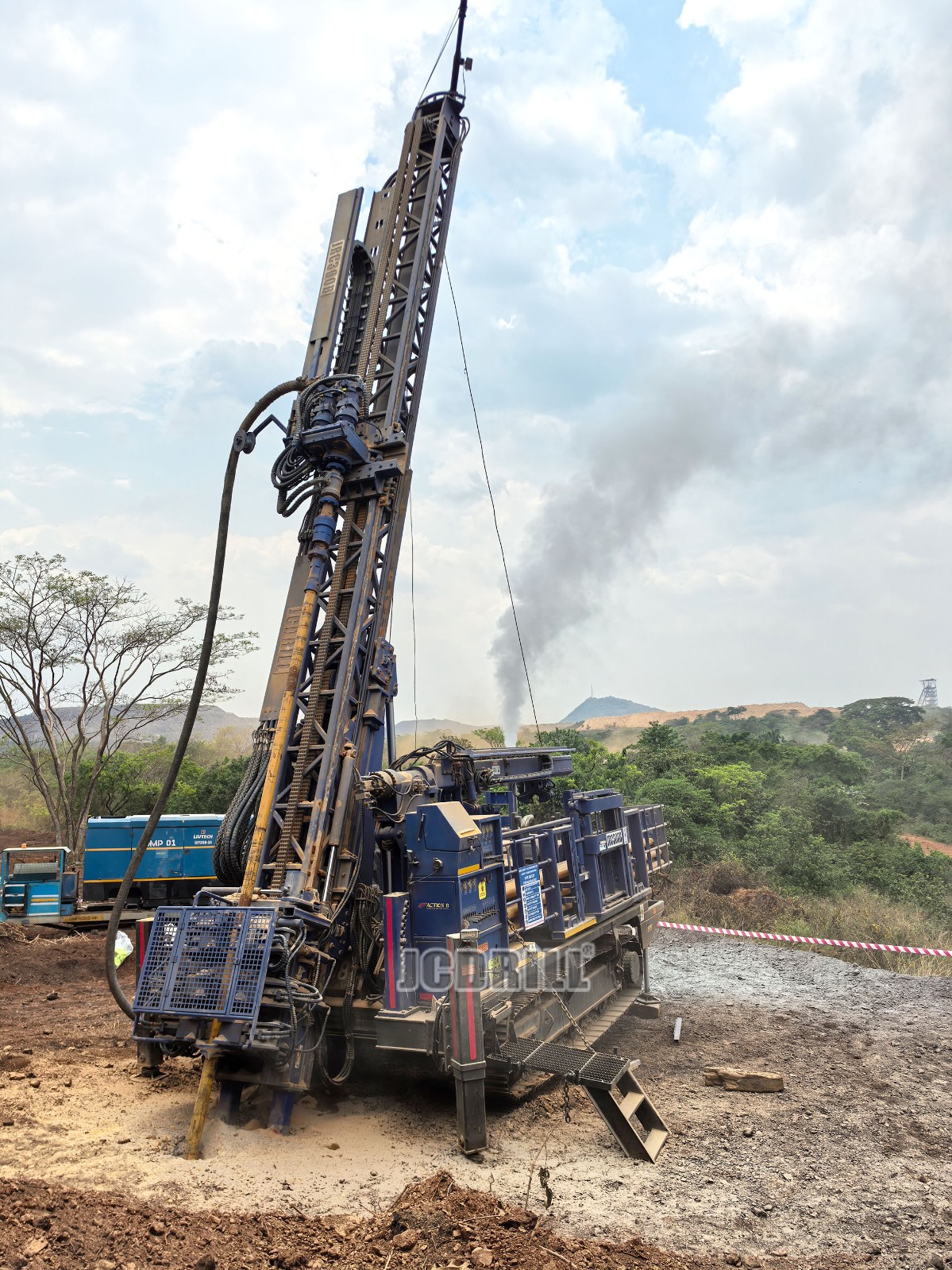 带自动换杆系统的反循环（RC）钻机在非洲矿场的应用