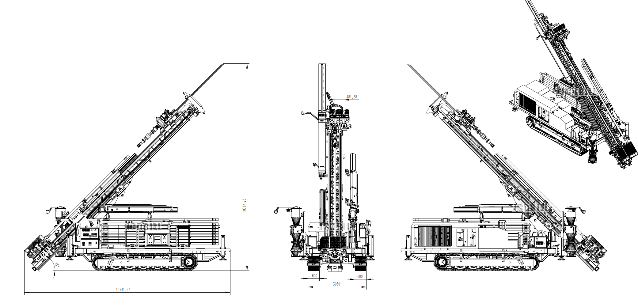 反循环勘探钻机自动换杆系统：提升作业循环效率与钻台安全性