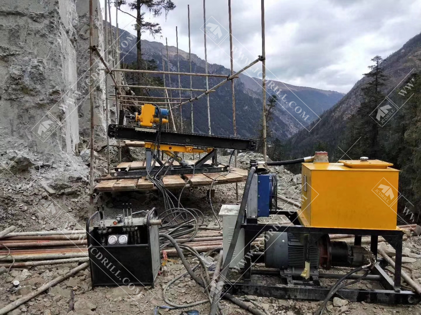 锚钻机 AK50（电动/发动机双动力）