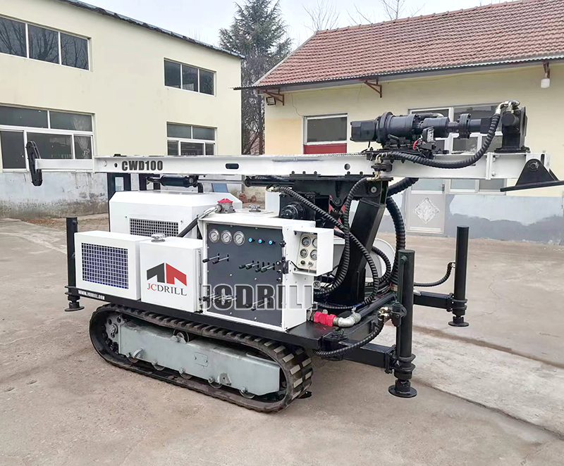 CWD100履带式多功能水井钻机