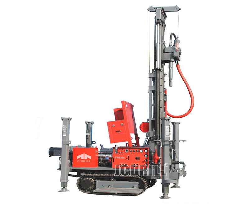 履带式液压地层取孔水井钻机