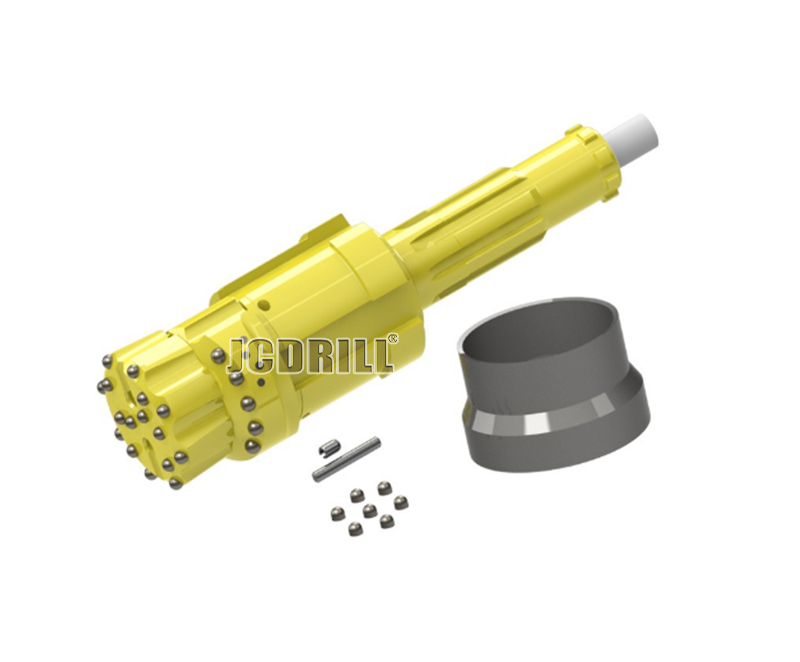 钻井用偏心覆盖层钻井套管系统