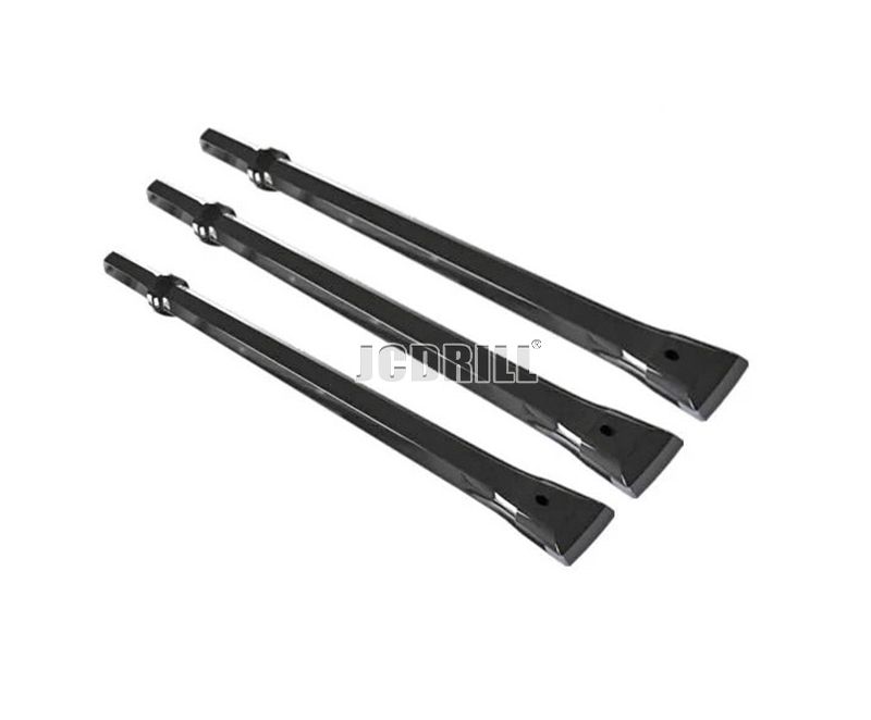 一体式钢钻杆，千斤顶锤设备，爆破孔，岩石钻井工具