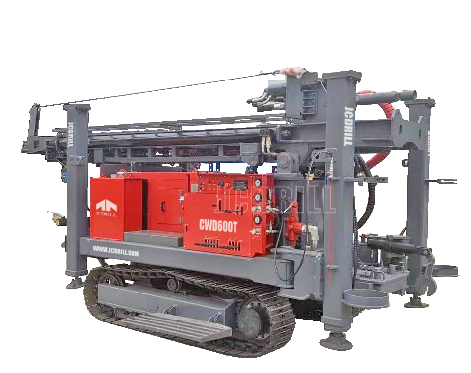 CWD600T 履带式水井钻机概述