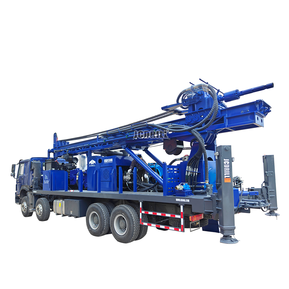 车载式潜孔旋转液压水井钻机
