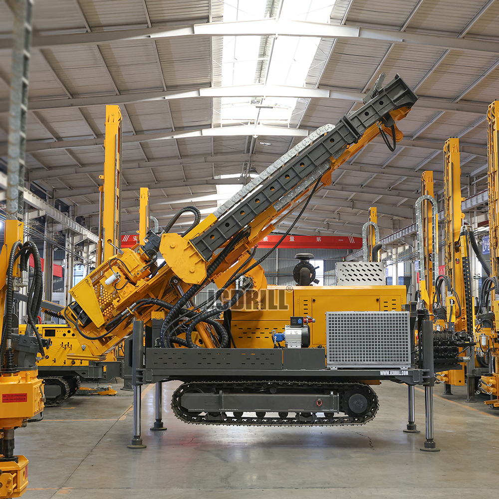 JCD2200S全液压岩心快钻速钻机斜坡直孔矿产勘探