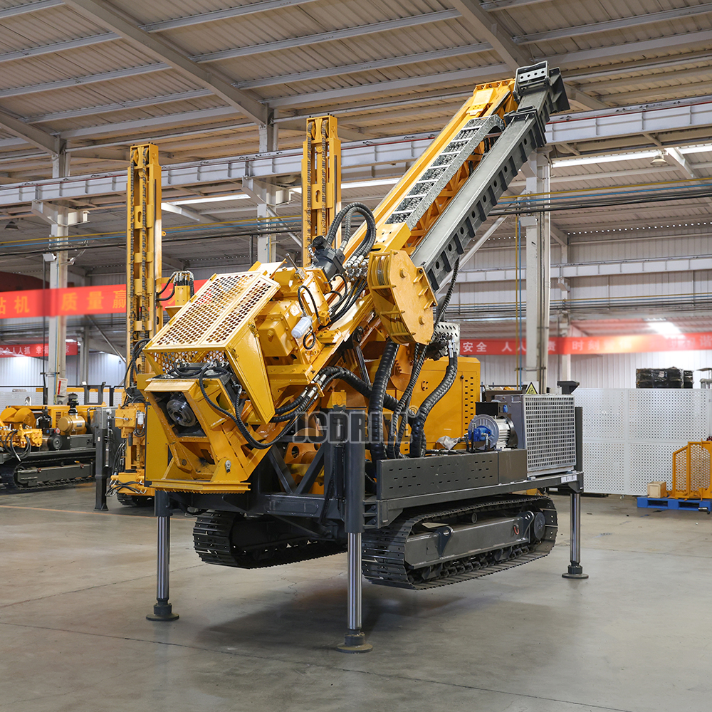 JCD2200S全液压岩心快钻速钻机斜坡直孔矿产勘探