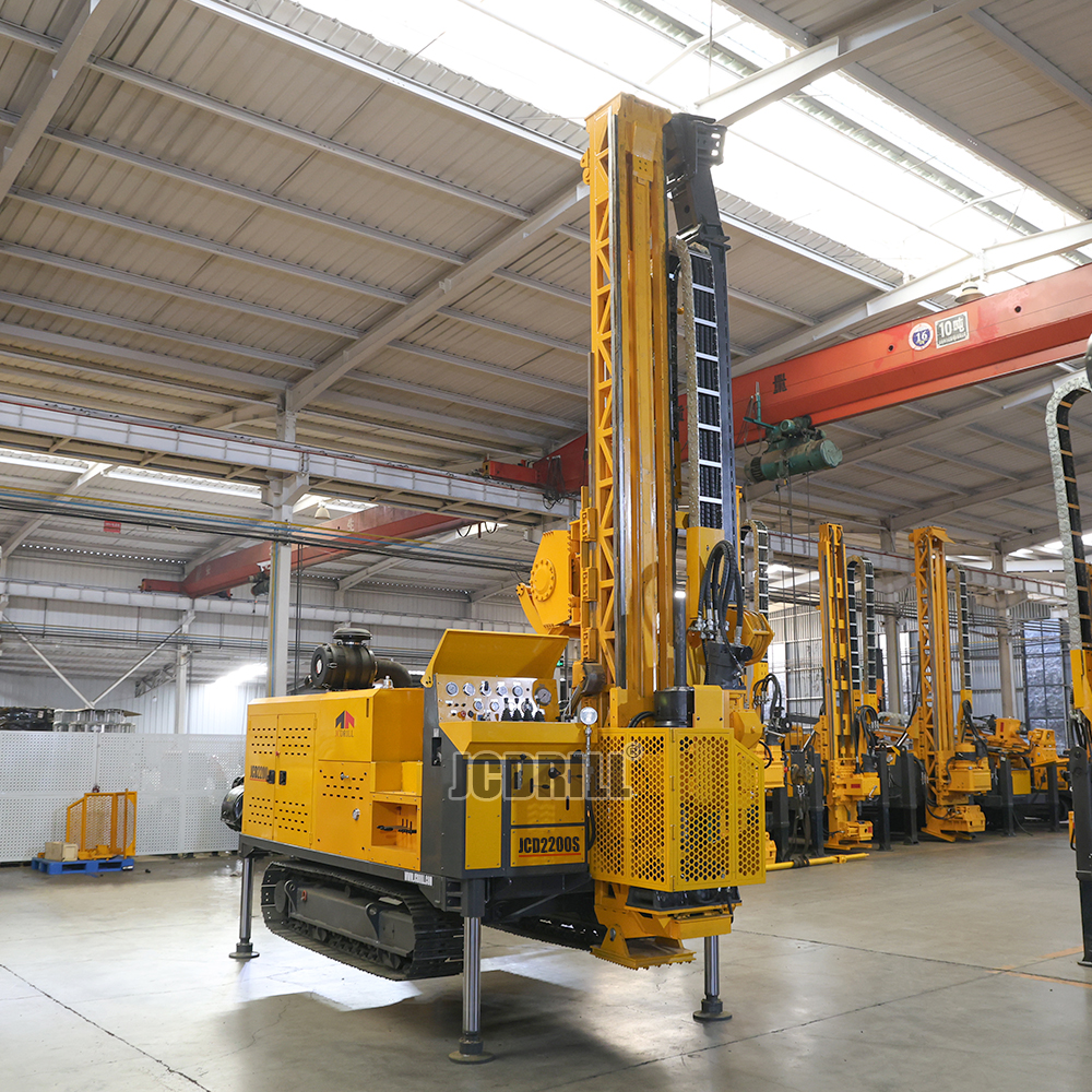JCD2200S全液压岩心快钻速钻机斜坡直孔矿产勘探
